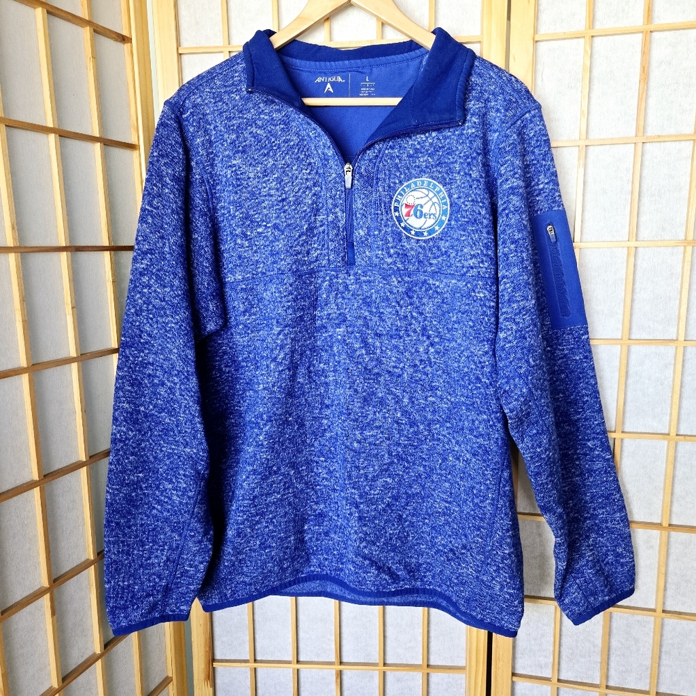 Philadelphia 76ers Quarter-Zip Pullover